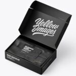 black Corrugated Boxes - black Mailer Boxes | Blumun Customs